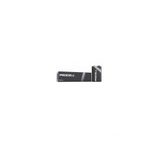 Schachtel mit 10 9-V-6LR61-Alkali-Industriebatterien von Duracell Procell