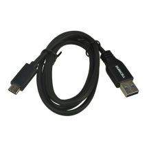 Duracell - Câble usb 3.0 usb5031a/ usb male - usb male/ 1m/ noir