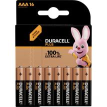 Plus-AAA CP16 Micro (AAA)-Batterie Alkali-Mangan 1.5 v 16 St. - Duracell