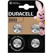 Duracell - Pile bouton cr 2032 3 v 4 pc(s) 220 mAh lithium Elektro 2032 A318952