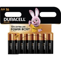 Duracell Plus Power Boost MN1500 Mignon (AA)-Batterie 1.5 V 16 St.
