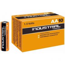 Industrial 1.5V aa Batteries - 10 Pack - Duracell