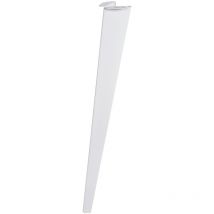 Gamba ad angolo Kimono altezza 72 cm per mobili colore bianco