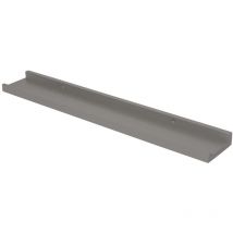 Dl Mensola per Fotografia, Legno, Grigio, 60 x 9 x 3 cm - Duraline