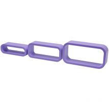 Gioco 3 Cubi Ovale Angolo Curvi, Legno, Lilla, 40 x 20 x 10cm, 2 unità - Duraline