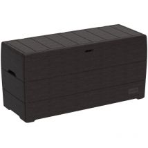Duramax - Coffre de jardin en résine 270L - Marron