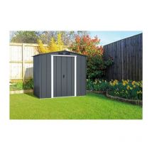 Tepro - Abri de jardin - Métal - duramax - 2,47 m² - 0,33 mm - Anthracite - DUECO64PR