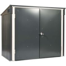 Metall Mülltonnenbox 2x 240 l abschließbar