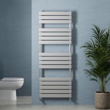 Galiflo - Chrome Flat Panel Heated Towel Rail Bathroom Radiator 1600 x 600mm