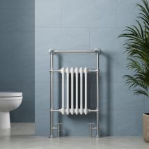 Galiflo - Traditional Heated Towel Radiator - 952mm x 568mm