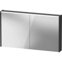 D-code Spiegelschrank, Steckdose Typ F (eu, De), 2 Türen, - Duravit