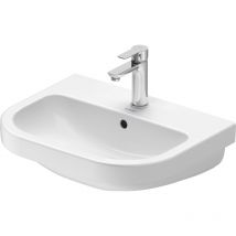 D-code Waschtisch, Mit Hahnloch, Mit Überlauf, - Duravit