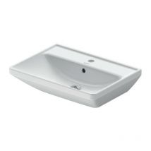 Waschtisch d-neo m ül m hlb 1 Hahnloch 600x440mm weiß - Duravit