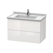 L-Cube Waschtischunterbau wandhängend, 2 Schubkästen, - Duravit
