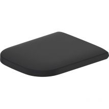 Duravit - Happy D.2 Abattant wc Anthracite mat 359x430x43 mm - 0064591300