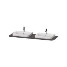 Duravit - Happy D.2 Plus Konsole HP032H, 1600x550 mm, 2