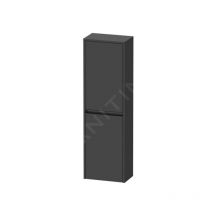 Duravit - Ketho.2 - Armoire 1320x400x240 mm, 2 portes, charnières à gauche, graphite mat K21319L49490000