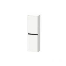Duravit - Ketho.2 - Armoire haute 1320x400x240 mm, 2 portes, charnières à droite, blanc mat K21319R18180000