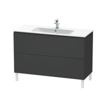 Duravit - L-Cube Mueble de aseo vertical, 2 cajones, ancho: 1220mm,