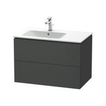 Duravit - L-Cube Mueble de pared 82,0 x 48,1 cm, 2 cajones, para me