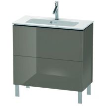 Duravit - L-Cube Waschtischunterbau stehend Compact, 2 Auszüge,