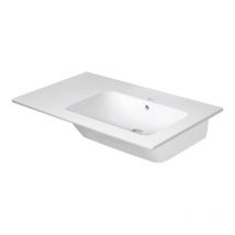Duravit - me by Starck - Lavabo asymétrique 830x490 mm, blanc mat 2346833260
