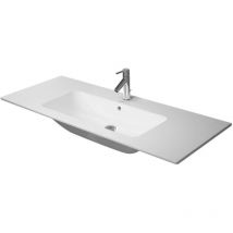 Duravit - me by Starck - Meuble-lavabo 1230x490 mm, sans trou pour robinet, blanc alpin 2336120060