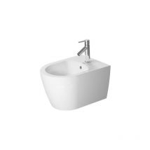 Duravit - me by Starck - Bidet suspendu Compact avec trop-plein, avec WonderGliss, blanc mat 22901532001
