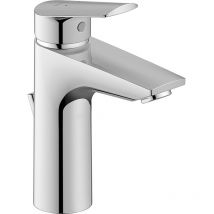 Duravit - No.1 Rubinetto bagno lavabo, Taglia m (altezza bocca 117 mm), Miscelatore lavabo bagno con saltarello, cromo