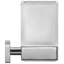 Bicchiere portaspazzolino, Cromo, Universal - Duravit