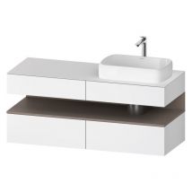 Duravit - Qatego Konsolenwaschtischunterbau, 2 Auszüge, 2