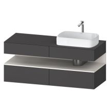 Duravit - Qatego Konsolenwaschtischunterbau, 2 Auszüge, 2