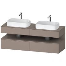 Qatego Konsolenwaschtischunterbau, 2 Auszüge, 2 - Duravit