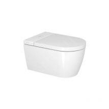 SensoWash Starck - Abattant électronique de bidet Lite Compact avec céramique, Rimless, SoftClose, HygieneGlaze, blanc - Duravit