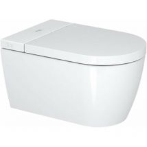 SensoWash Starck - Sedile bidet elettronico f Plus Compact con vaso, Rimless, HygieneGlaze, SoftClose, bianco 650000012004320 - Duravit