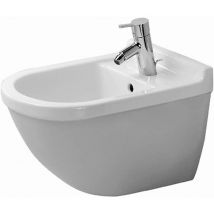 Starck 3 - Wand-Bidet mit Überlauf, weiß 2280150000 - Duravit
