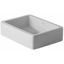 Vero - Lavabo da appoggio, 50x38 cm, bianco alpino 0455500000 - Duravit
