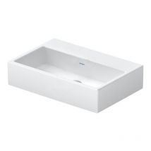 Vero Air - Meuble lavabo 600x400 mm, sans trop-plein, sans trou de robinetterie, WonderGliss, blanc 23686000791 - Duravit