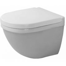 Starck 3 - wc sospeso Compact, con WonderGliss, bianco 22270900001 - Duravit
