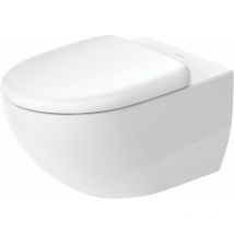 Duravit - Pack wc suspendu Architec - cuvette Rimeless + abattant frein de chute, système Durafix inclus
