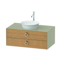 Duravit - White Tulip, Waschtischunterbau wandhängend, Breite 1000