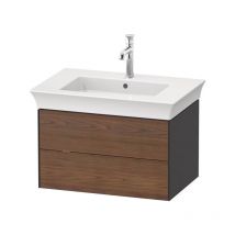 Duravit - White Tulip, Waschtischunterbau wandhängend, Breite 684 x