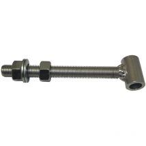 Durchschraubband-Flügelteil, Bandrollen ø 24 mm, m 16x150, Edelstahl-Effekt