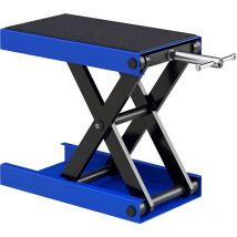Durhand - 500KG Steel Motorbike Repair Lift x Frame Adjustment Jack, Blue