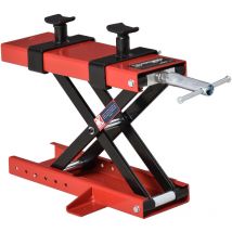 DURHAND Cavalletto Alzamoto a Forbice Sollevatore Moto Fino 500kg