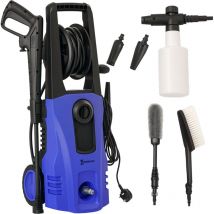Portable Power Washer 1800W, 150 Bar, 510 L/h for Garden, Car Blue - Durhand