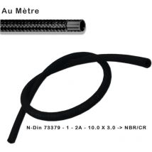 Durite tréssée, essence & gasoil, Tuyau de carburant din 73379 type 2A 10 x 13 (au mètre) 3RG