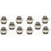 Technik@all Automatische Heizkörperentlüfter Vorteils-Sparpack 10 Stück 1/2' Metallausführung