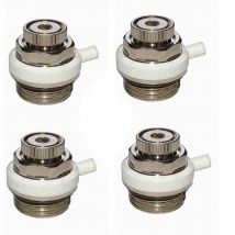 Heizkörperentlüfter 4er Pack 1/2' Metallausführung - Durovent