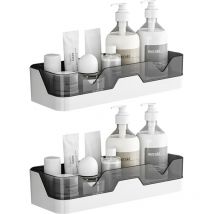 Duschablage Ohne Bohren, Kunststoff Duschablage, Selbstklebende Duschablage Ohne Bohren Badezimmer Küche Schlafzimmer Organizer